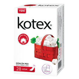 KOTEX GÜNLÜK PED 28 LI ANYDAY EKO UZUN