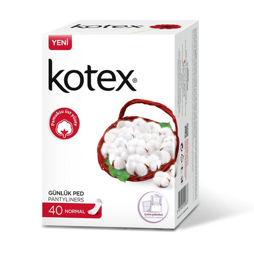 KOTEX GUNLUK PED NORMAL 34LU nin resmi