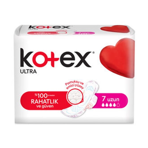 KOTEX ULTRA TEKLI PK UZUN 7 LI nin resmi