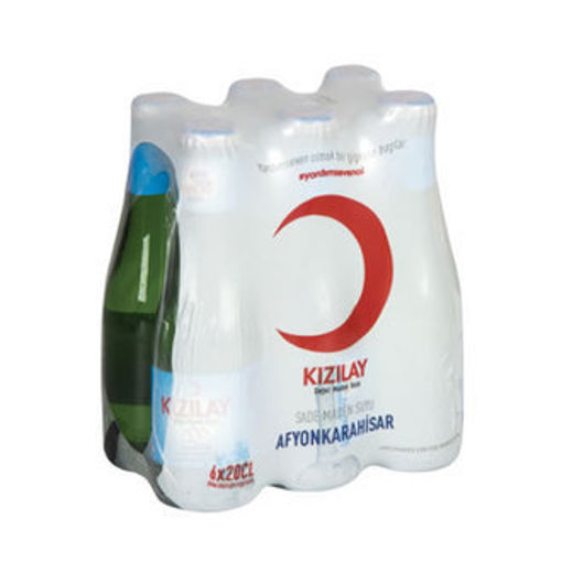 KIZILAY SADE SODA 6*200 ML nin resmi