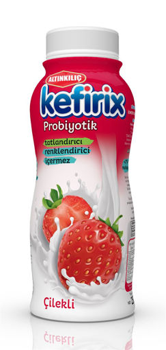 ALTINKILIC KEFIRIX MEYVELI 250 ML CILEKLI nin resmi