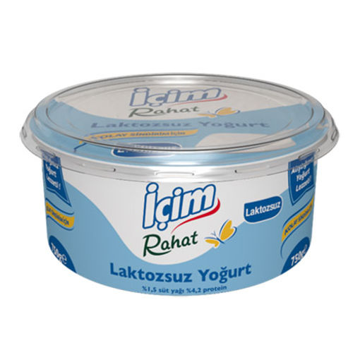 ICIM LAKTOZSUZ 750 GR YOGURT nin resmi