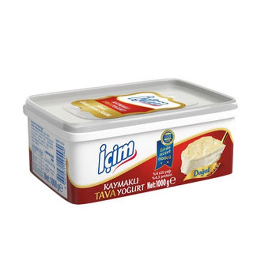 ICIM YOGURT 1000 GR KAYMAKLI TAVA nin resmi