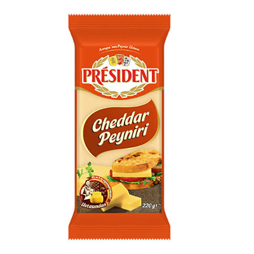 ICIM 220 GR PRESIDENT CHEDDAR PEYNIRI nin resmi