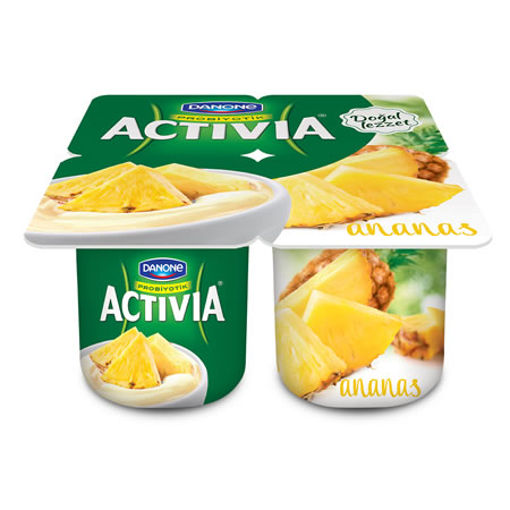 ACTIVIA 4*100 GR ANANAS nin resmi