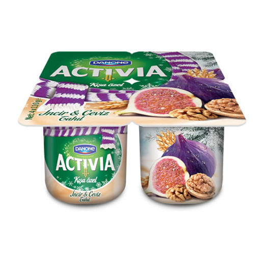 ACTIVIA 4*100 GR INCIRLI-TAHILLI VE CEVIZ.Y nin resmi