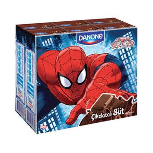 DANONE 180 ML 6 LI  AROMALI SUT  KAKAOLU nin resmi