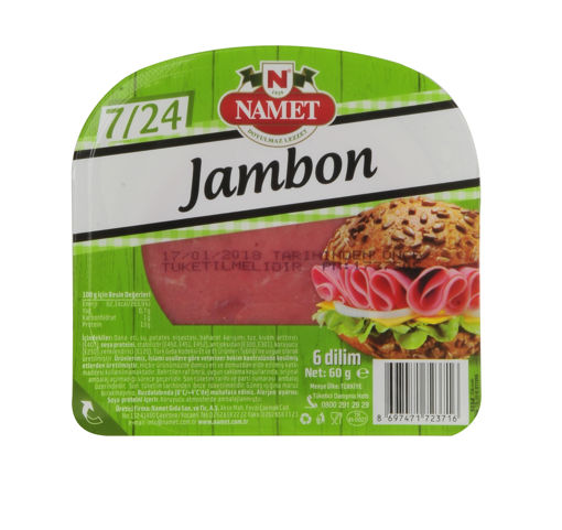 NAMET 7/24 DANA JAMBON 50 GR nin resmi