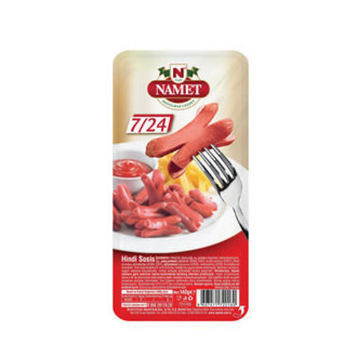 NAMET 7/24 HİNDİ SOSİS 140 GR nin resmi