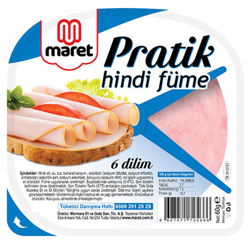 MARET HİNDİ FÜME 60 GR nin resmi