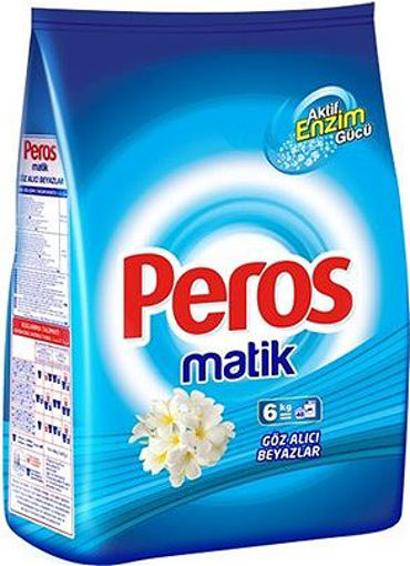 DEL.PEROS MATİK 6 KG BEYAZ nin resmi