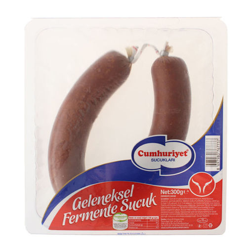 CUMHURİYET FERM.SUCUK 300 GR nin resmi