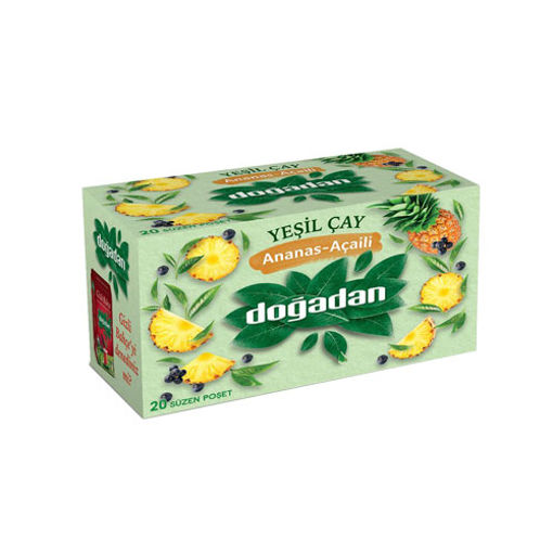 DOGADAN TB YESIL CAY ACAI ANANASLI CAY 20 LI nin resmi