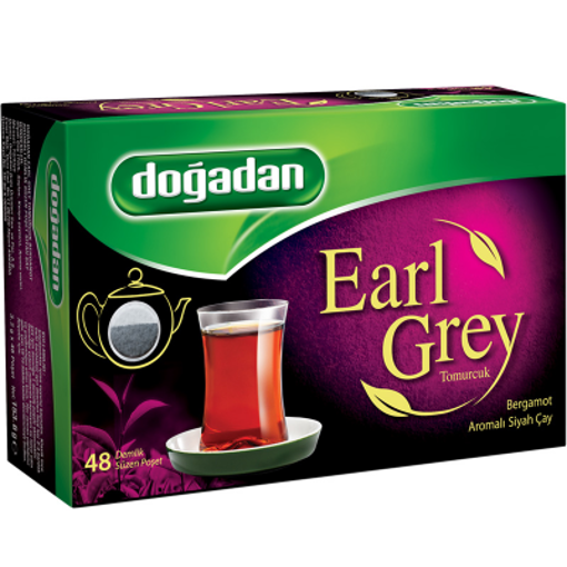 DOGADAN EARL GREY 48 LI DEMLIK POSET CAY nin resmi