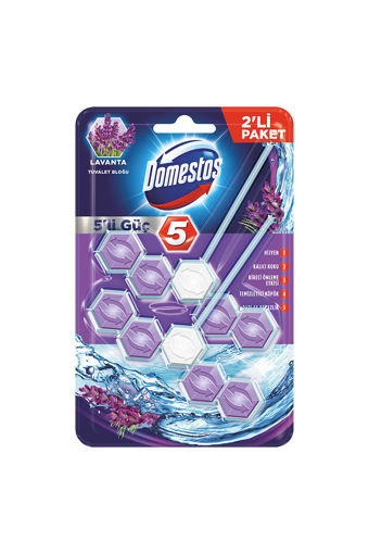 DOMESTOS WC 5'LI GUC 100 GR DUO MANOLYA   LAVAN nin resmi