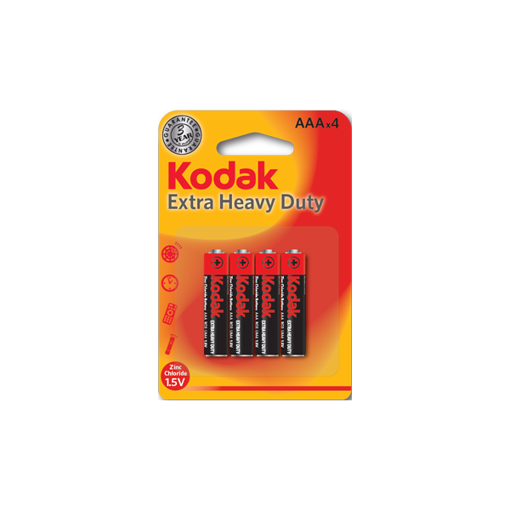 KODAK PIL INCE KALEM CINKO 4LU AAA nin resmi