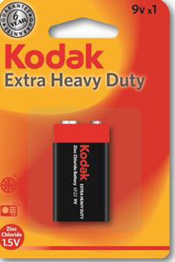 KODAK PIL 9 VOLT CINKO TEKLI nin resmi