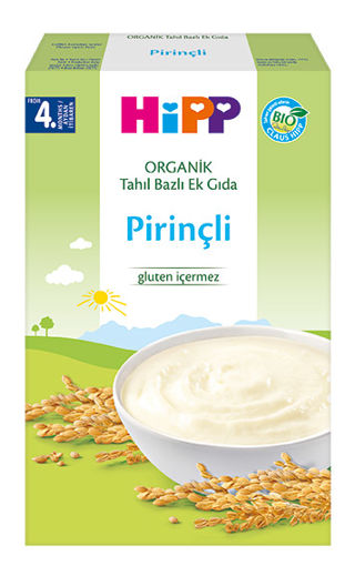 HIPP ORGANIK 200 GR PIRINCLI EK GIDA nin resmi