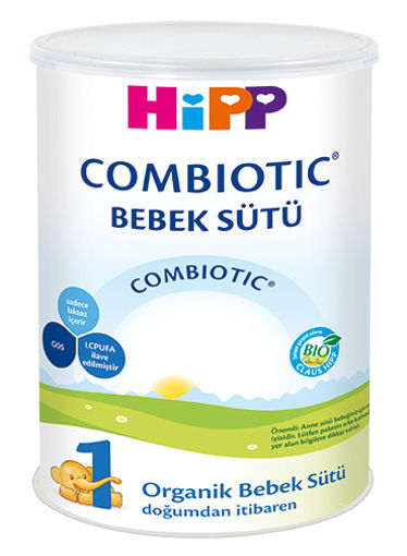 HIPP ORGANİK 350 GR COMBİOTİC 1 BEBEK SUTU nin resmi