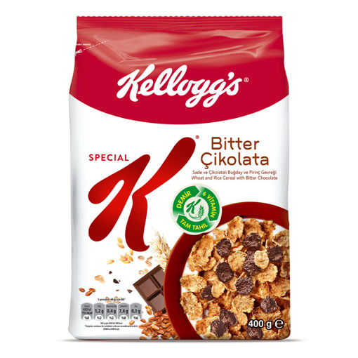 KELLOGS K FLAKES 400 GR ÇİKOLATALI nin resmi