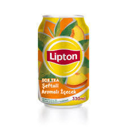 LIPTON ICE TEA 330 ML SEFTALI KUTU nin resmi