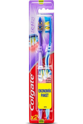 COLGATE D.FIRCASI 1+1 ZIGZAG CHARCOAL nin resmi