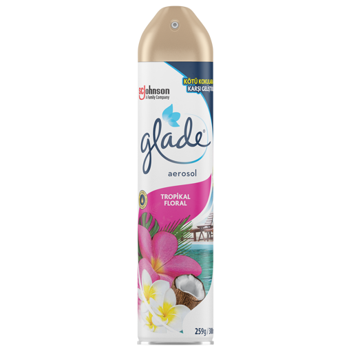 GLADE AEROSOL TROPIKAL 300ML nin resmi