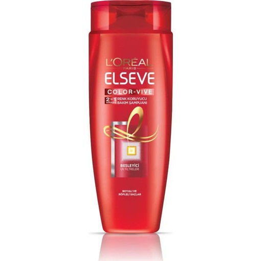 DEL.ELSEVE SAMPUAN 550 ML COLORVIVE nin resmi