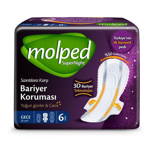 MOLPED SUPERNIGHT GECE 6LI nin resmi