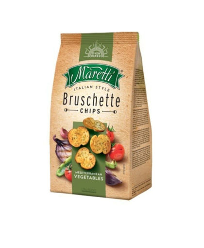 MARETTI BRUSCHETTE MEDITERRA VEGETABLES 70 GR nin resmi