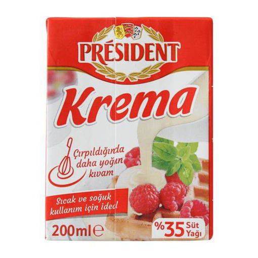 PRESIDENT KREMA 200 ML nin resmi