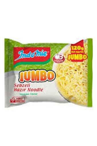 INDOMIE 120 GR  JUMBO SEBZE  AROMALI nin resmi