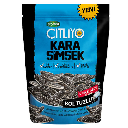 PEYMAN 120 GR KARA SIMSEK BOL TUZLU nin resmi