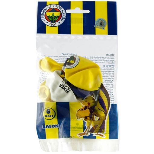 BALONEVI FENERBAHCE POSET ICI BALON 6'LI nin resmi