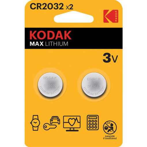KODAK LITYUM DUGME PIL 2 LI CR2032 nin resmi