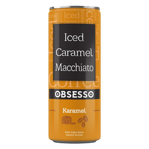 OBSESSO COFFE 250 GR CARAMEL MACCHIATO nin resmi