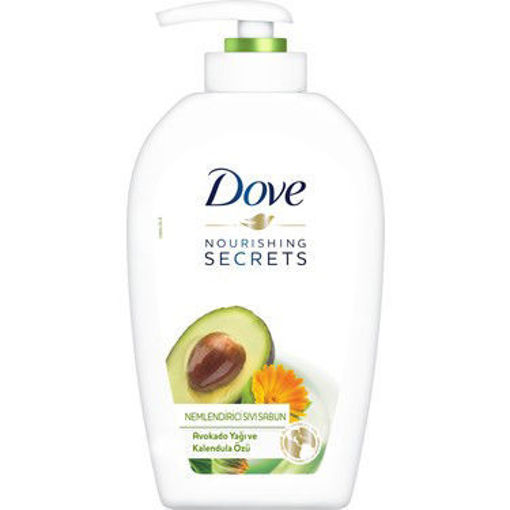 DEL.DOVE 500 ML SIVI SABUN AVOKADO VE KALENDULA nin resmi