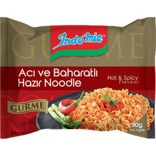 INDOMIE 80 GR GURME ACI VE BAHARATLI nin resmi