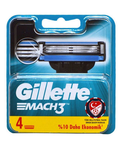 GILLETTE MACH3 BICAK 4 LU nin resmi