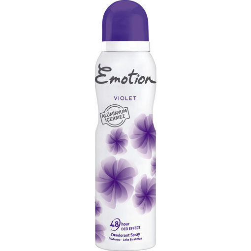 EMOTION DEODORANT 150ML VIOLET nin resmi