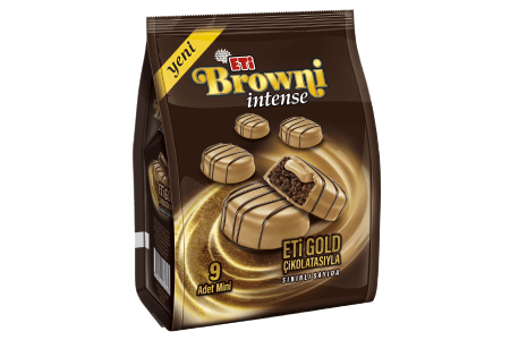 ETI BROWNI INTENSE 135 GR MINI GOLD nin resmi