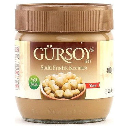 DEL.GURSOY SUTLU FINDIK KREMA 400 GR %40 nin resmi