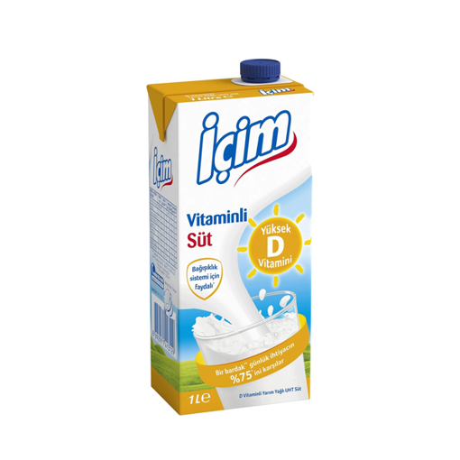 ICIM SUT D VITAMINLI 1 LT nin resmi