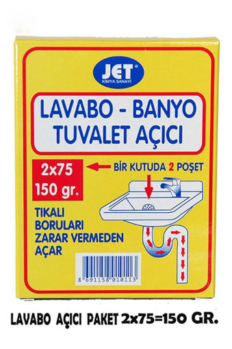 DEL.JET LAVABO ACICI PAKET 75 GR nin resmi