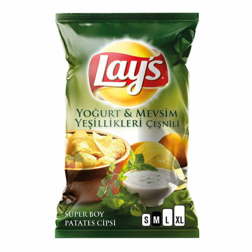 LAYS PARTI 150  GR YOGURT MEVSIM YESILLIKLERI nin resmi