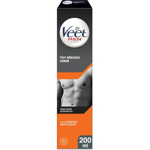 VEET MEN KREM 200 ML KURU CILT nin resmi