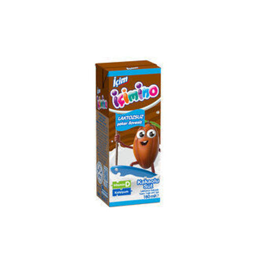 ICIMINO 180 ML SUT ARO. LAKTOZSUZ KAKAOLU nin resmi