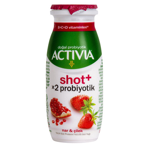 ACTIVIA SHOT VIT.NAR&CILEK 80 ML nin resmi