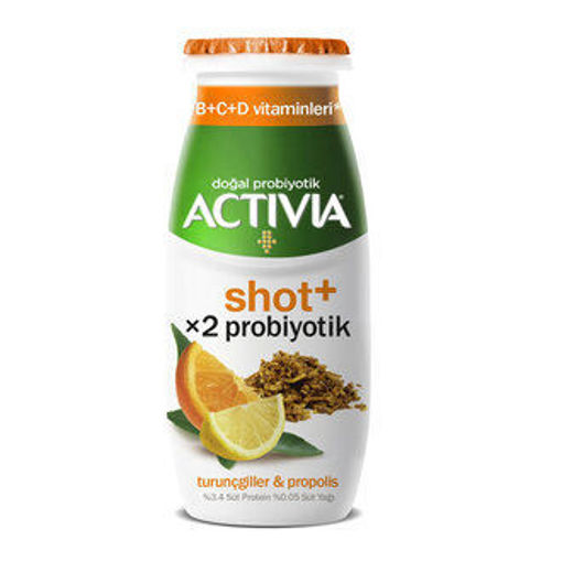 ACTIVIA SHOT VIT.TURUNC&PROPOLIS 80 ML nin resmi