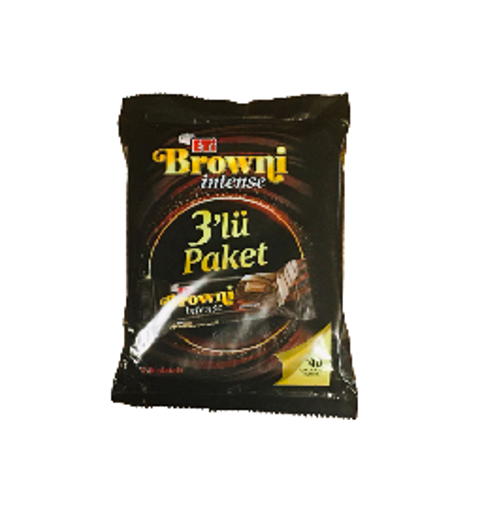 DEL.ETI BROWNI INTENSE 150 GR 3'LU PAKET nin resmi